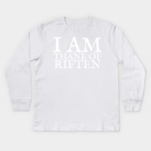 Thane of Riften Kids Long Sleeve T-Shirt